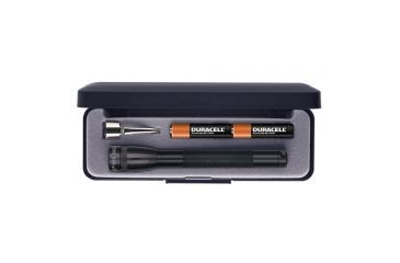 Image of MagLite Mini 2 Cell AAA Incandescent Flashlight, Purple, Pres. Box, M3A982