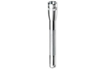 Image of MagLite Mini 2 Cell AAA Incandescent Flashlight, Silver, Blister Pack, M3A106