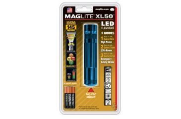Image of Mag Instrument XL 50 LED Flashlight Blister Pack, Blue S3116