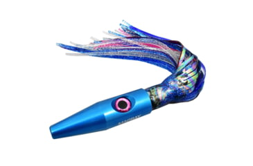Image of MagBay Lures Plomerito 8oz Aluminum Blue Orange, 2003-alu-blu