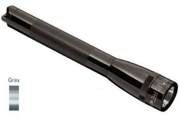 Image of Maglite LED Mini Maglite 2-Cell AA Pro Flashlight, Presentation Box, Gray SP2P097