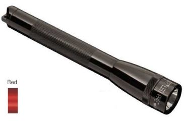 Image of Maglite LED Mini Maglite 2-Cell AA Pro Flashlight, Presentation Box, Red SP2P037