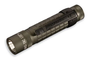 Image of MagLite Mag-Tac Flashlight - Plain Bezel, Foliage Green