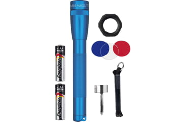 Image of Maglite Mini Pro 2 Aa-cell Led Flashlight Combo Pack, Blue - SP2P11C
