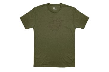 Image of Magpul Industries Engineered CVC T-Shirt, Olive Drab Heather, Small, MAG1118-317-S
