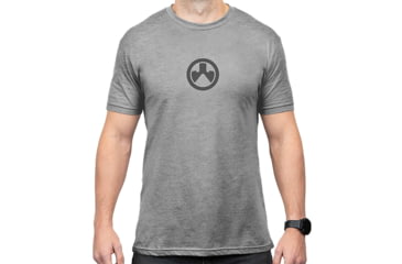 Image of Magpul Industries Go Bang Parts Graphic T-Shirts - Men's, Stone Gray Heather Cotton/Polyester Short Sleeve, Small, MAG1115-041-S