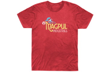 Image of Magpul Industries Hang 30 Graphic T-Shirts - Men's, Blend Red Heather Cotton/Polyester Short Sleeve, Medium, MAG1216-612