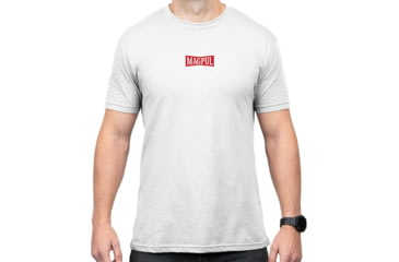 Image of Magpul Industries Hot &amp; Fresh T-Shirt - Mens, White, Short Sleeve, Small, MAG1270100S