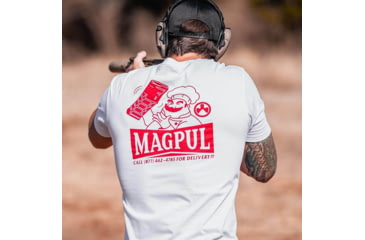 Image of Magpul Industries Hot &amp; Fresh T-Shirt - Mens, White, Short Sleeve, Small, MAG1270100S