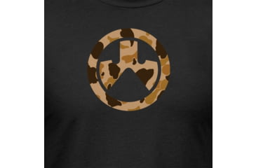 Image of Magpul MAG1527-001-M Raider Camo Icon CVC Black Cotton/Polyester Short Sleeve M