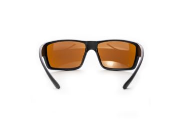 Image of Magpul Industries Summit Sunglasses w/Polycarbonate Lens, Matte Black Frame, Bronze Lens w/ Blue Lens Mirror 250-028-022