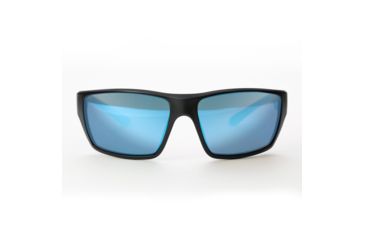 Image of Magpul Industries Terrain Sunglasses w/Polycarbonate Lens, Matte Black Frame, Bronze Lens w/ Blue Lens Mirror 250-028-012