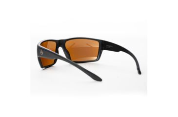 Image of Magpul Industries Terrain Sunglasses w/Polycarbonate Lens, Matte Black Frame, Bronze Lens w/ Blue Lens Mirror 250-028-012