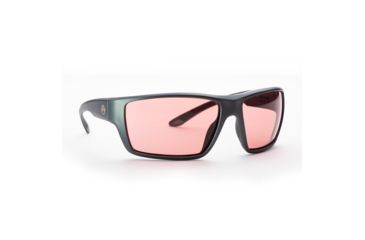Image of Magpul Industries Terrain Sunglasses w/Polycarbonate Lens, Matte Gray Frame, Rose Lens 250-028-014