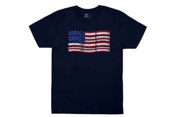 Image of Magpul Industries PMAG-Flag Cotton T-Shirt - Men's, Navy, 2XL, MAG1180-410-2XL