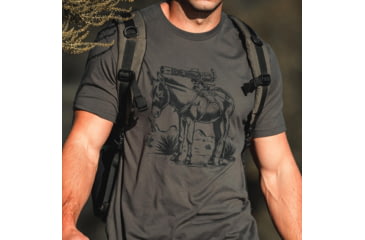 Image of Magpul Burro Cotton T-Shirt - Men's, Charcoal Gray, 2XL, MAG1190-010-2X