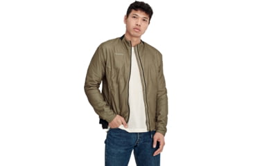 Image of Mammut 3850 Insulated Bomber Jacket - Mens, Tin, Extra Large, 1013-00780-00384-116