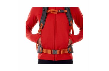 Image of Mammut Aconcagua Midlayer Jacket - Mens, Magma, Small, 1014-00320-3465-113