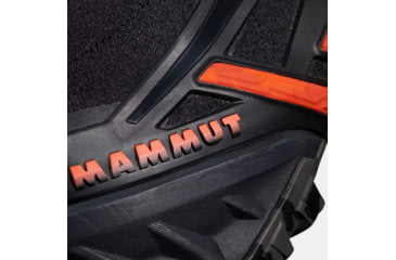 Image of Mammut Aegility Pro Mid DT - Mens, Black/Vibrant Orange, 10, 3030-04570-00533-1100