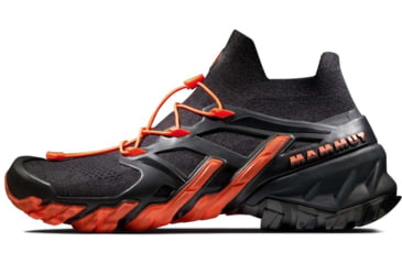 Image of Mammut Aegility Pro Mid DT - Mens, Black/Vibrant Orange, 10, 3030-04570-00533-1100