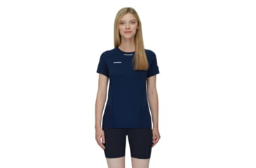 Image of Mammut Aenergy FL T-Shirts - Womens, Marine, Extra Small, 1017-05020-5118-112