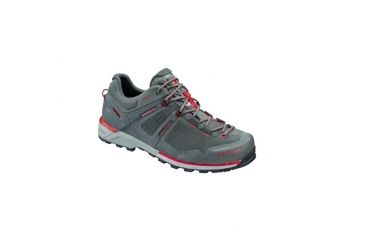 Image of Mammut Alnasca Low GTX Approach Shoes - Men's, Graphite-Magma, US 8, 3020-06010-00101-1070