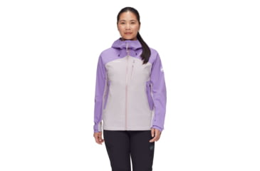 Image of Mammut Alto Guide HS Hooded Jacket - Womens, Alpine Calamint-Lavandin, L, 1010-29571-6436-115