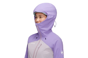 Image of Mammut Alto Guide HS Hooded Jacket - Womens, Alpine Calamint-Lavandin, L, 1010-29571-6436-115