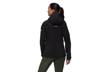 Image of Mammut Alto Guide HS Hooded Jacket - Womens, Black, S, 1010-29571-0001-113
