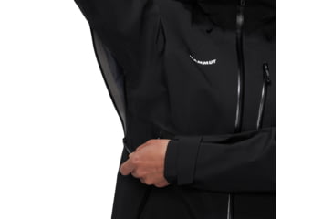Image of Mammut Alto Guide HS Hooded Jacket - Womens, Black, S, 1010-29571-0001-113