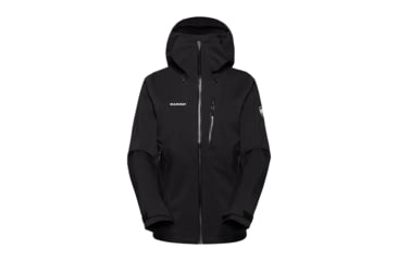 Image of Mammut Alto Guide HS Hooded Jacket - Womens, Black, S, 1010-29571-0001-113