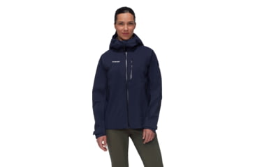 Image of Mammut Alto Guide HS Hooded Jacket - Womens, Marine, S, 1010-29571-5118-113