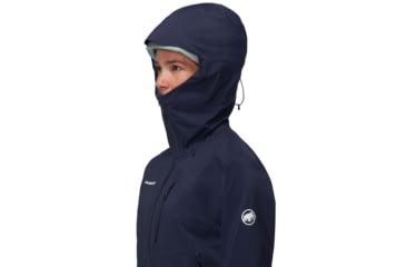 Image of Mammut Alto Guide HS Hooded Jacket - Womens, Marine, S, 1010-29571-5118-113