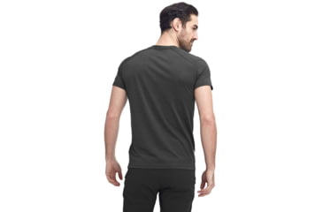 Image of Mammut Alvra T-Shirt - Mens, Black Melange, Extra Large, 1017-01850-0033-116