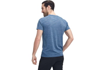 Image of Mammut Alvra T-Shirt - Mens, Horizon Melange, Extra Large, 1017-01850-50316-116