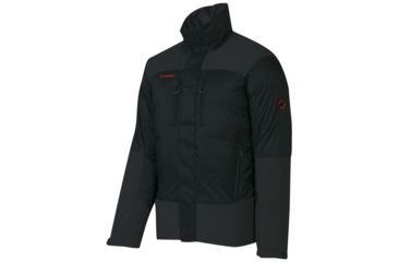 Image of Mammut Ambler Pro IS Hooded Jacket - Mens-Black/Graphite-XX-Large