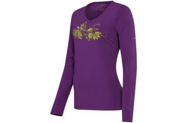 Image of Mammut Barnia Longsleeve - Women's-Dark Bloom-Small