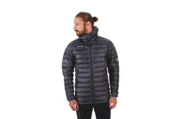 Image of Mammut Broad Peak Pro Insulated Hooded Jacket - Mens, Phantom, 2XL, 1013-00330-00150-117