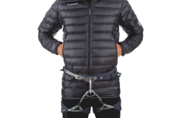 Image of Mammut Broad Peak Pro Insulated Hooded Jacket - Mens, Phantom, 2XL, 1013-00330-00150-117