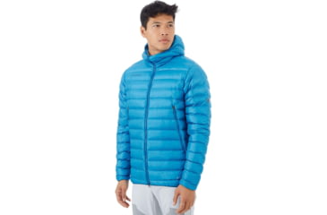 Image of Mammut Broad Peak Pro Insulated Hooded Jacket - Mens, Sapphire, Medium, 1013-00330-50226-114