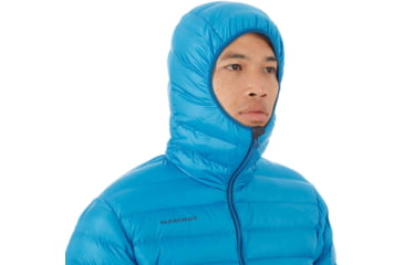 Image of Mammut Broad Peak Pro Insulated Hooded Jacket - Mens, Sapphire, Medium, 1013-00330-50226-114