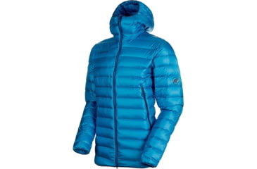 Image of Mammut Broad Peak Pro Insulated Hooded Jacket - Mens, Sapphire, Medium, 1013-00330-50226-114