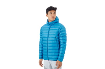 Image of Mammut Broad Peak Pro Insulated Hooded Jacket - Mens, Sapphire, L, 1013-00330-50226-115