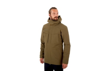 Image of Mammut Chamuera Hardshell Thermo Hooded Parka - Mens, Iguana, S, 1010-26400-4584-113