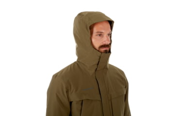 Image of Mammut Chamuera Hardshell Thermo Hooded Parka - Mens, Iguana, S, 1010-26400-4584-113