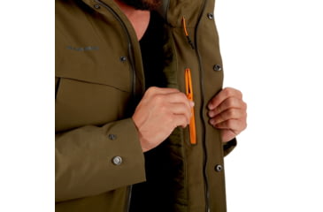 Image of Mammut Chamuera Hardshell Thermo Hooded Parka - Mens, Iguana, S, 1010-26400-4584-113