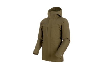 Image of Mammut Chamuera Hardshell Thermo Hooded Parka - Mens, Iguana, S, 1010-26400-4584-113