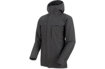 Image of Mammut Chamuera Hardshell Thermo Hooded Parka - Mens, Phantom, 3XL, 1010-26400-00150-118