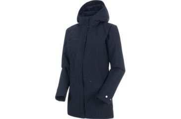 Image of Mammut Chamuera Hardshell Thermo Hooded Parka - Womens, Marine, 2XS, 1010-26450-5118-111