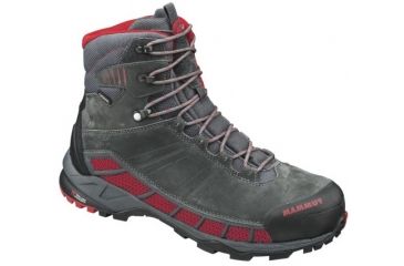 Image of Mammut Comfort Guide High GTX Backpacking Boot - Men's-Graphite/Inferno-Medium-10.5